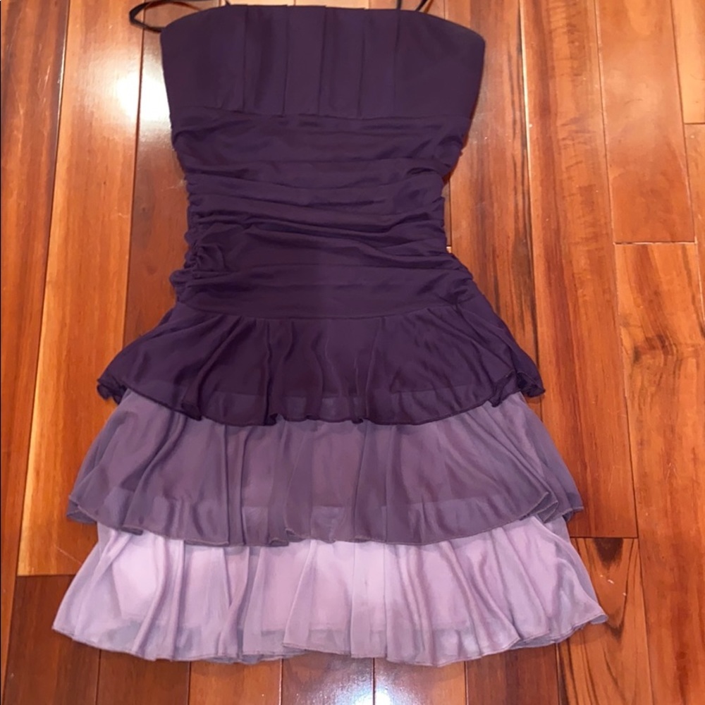 Purple formal dress for teen ages